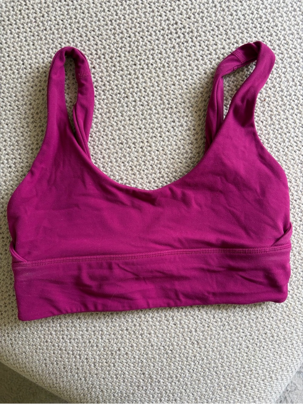 lululemon athletica Plum align Scoop Neck Sports Bra